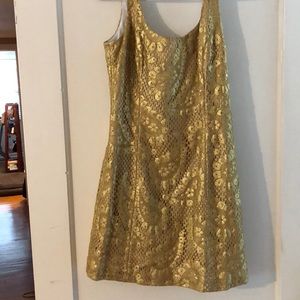 NWT gorgeous gold shift